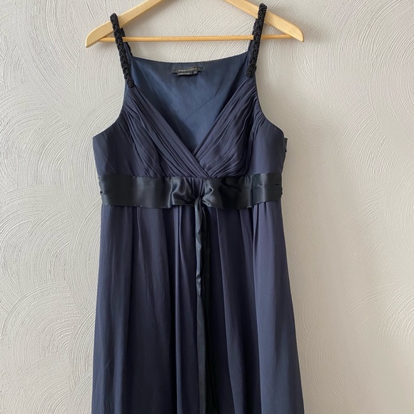 bcbg chiffon cocktail dress